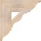 Ekena Millwork Funston Traditional Smooth Bracket, Douglas Fir, 5 1/2"W x 20"D x 20"H BKT06X20X20FST01SDF - alternate 2